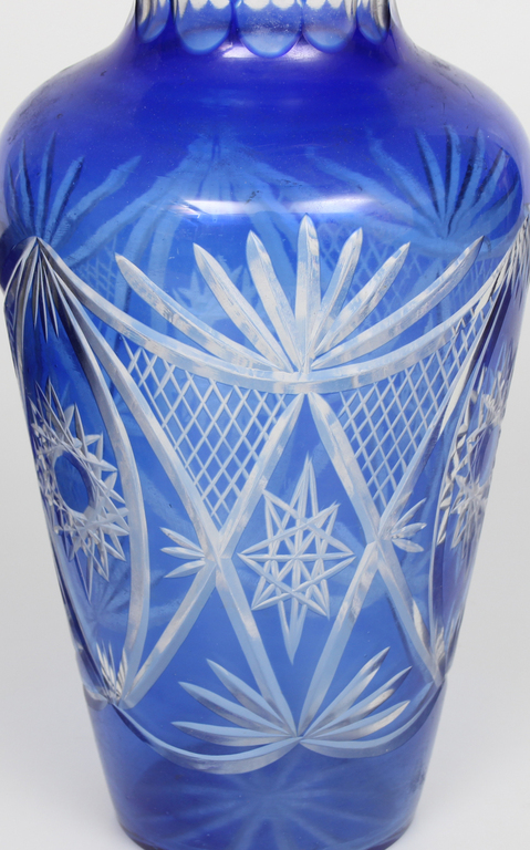 Ilguciema glass factory vase