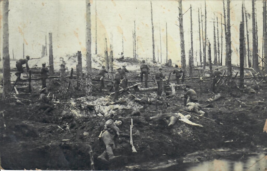 Lozmetējkalns? 1916.gads. Pirmais pasaules karš Rīgas frontē.