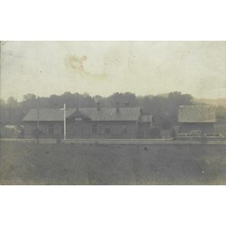 Marciena railway station. around 1910.