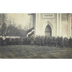 Партизанский отряд или «зеленая армия» в Эрглии, 1919 год.