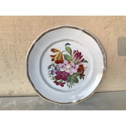 Hand-painted serving plate
