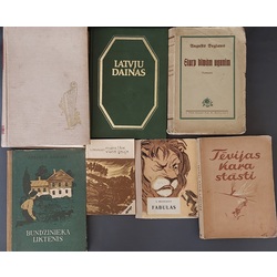 Septiņas grāmatas 1927, 1946 , 1955 , 1956 , 1957 ,1985 gada .