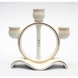 Kuznetsov porcelain candlestick for 3 candles