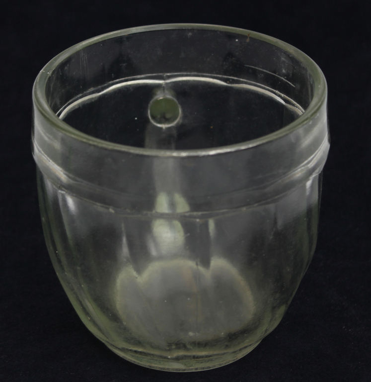 ''LSF'' Glass beer cup