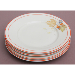 Porcelain serving plates (4 pcs.)