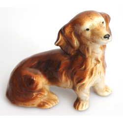 Porcelain figurine ''Dog''
