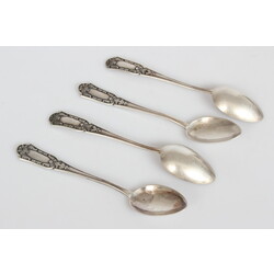 Silver teaspoons 4 pcs.