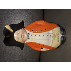 porcelain jug Bumble the man in the red coat from Carl Dickens' novel Oliver Twist