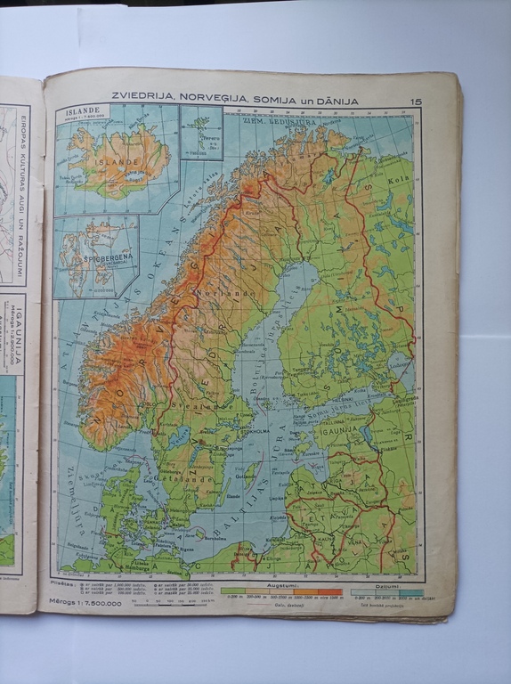 Expanded Atlas of Geography. Edition of the Institute of Mapping of the P.Mantnieka.
