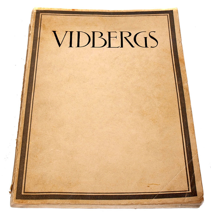 Sigismund Vidbergs Monograph