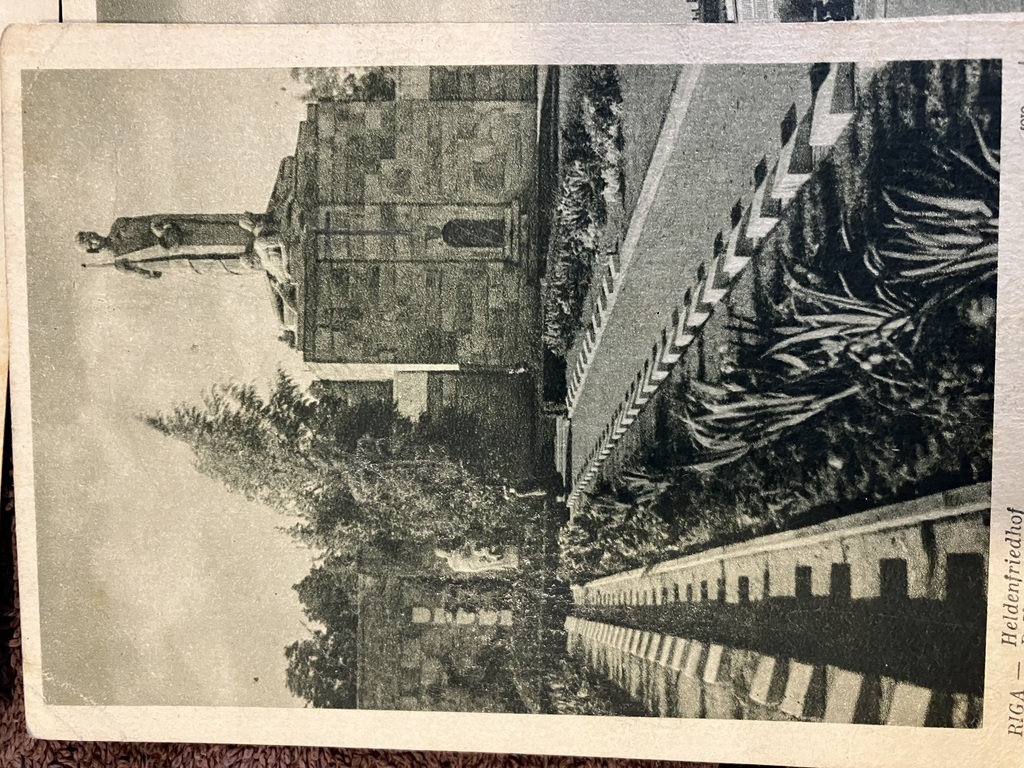 много открыток 12 шт Рижские пейзажи 1943 немецкое время
