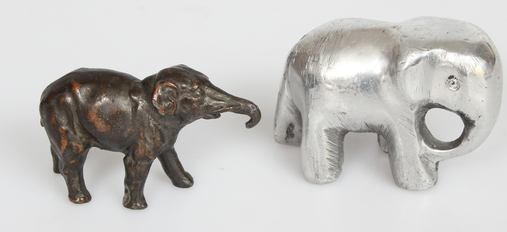 Слоны металлические 2 шт.