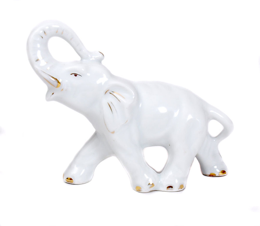 Porcelāna figūra Zilonis