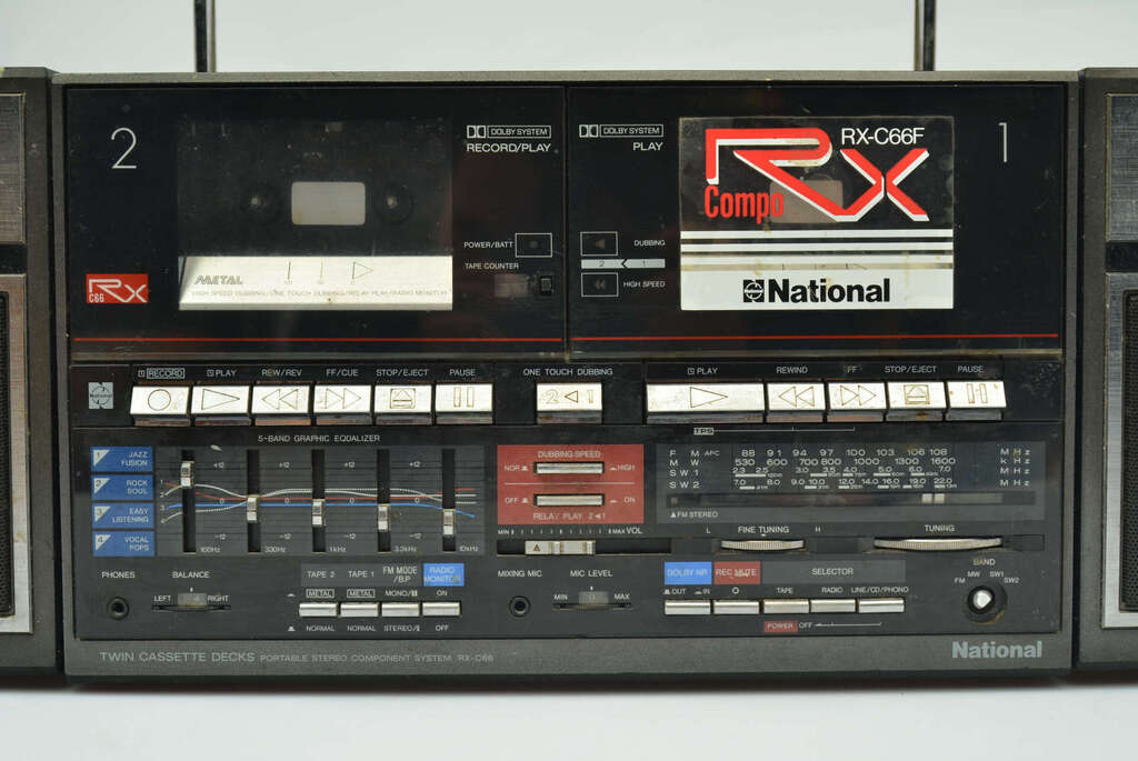 Tape recorder National RX-C66F