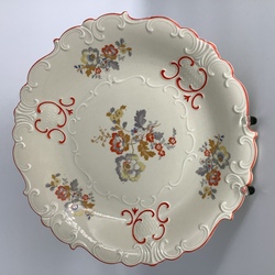 Erbendorf large serving platter.Hand-painted.Excellent condition.1921.This factory and this mark existed until 1939.