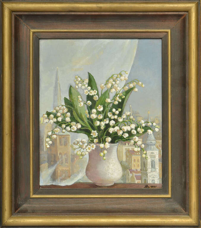 Nature morte with flowers