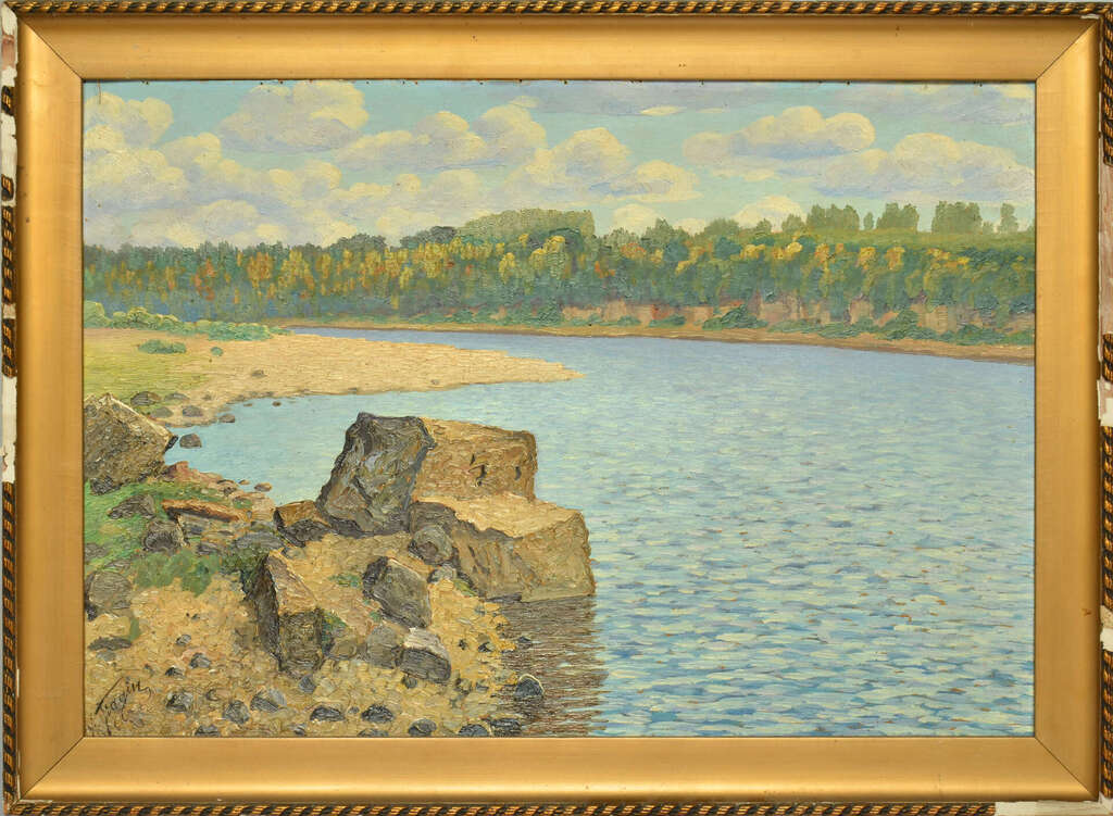 On the banks of the Daugava