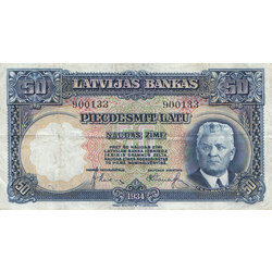 50 lat banknote 1934