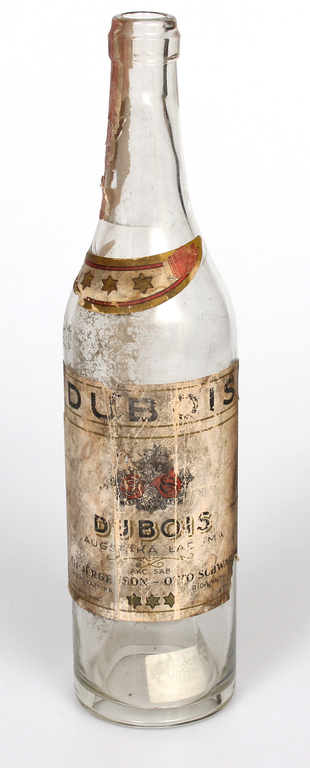 Glass liqueur bottle 