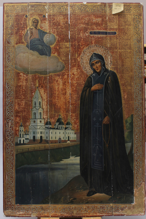Wooden icon of the Holy Princess Anna Kshinskaya