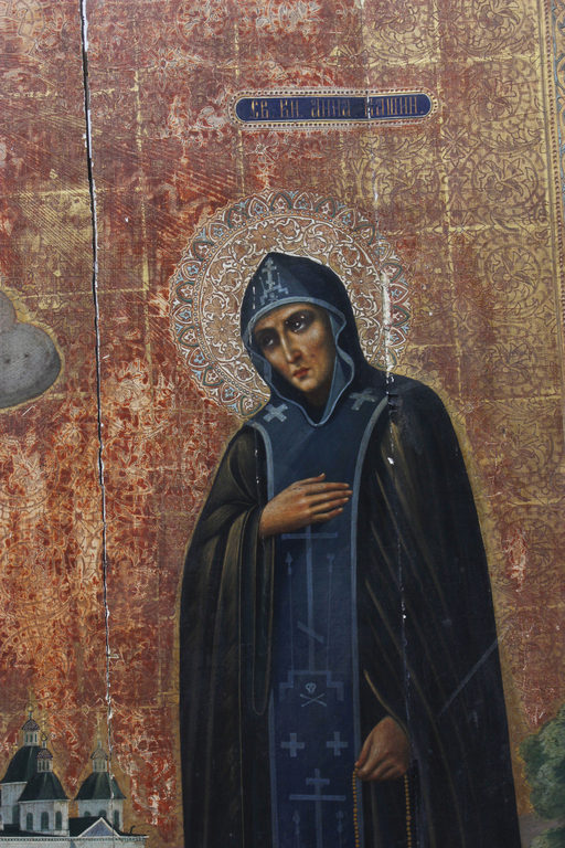Деревянная икона Святой княгини Анны Кшинской