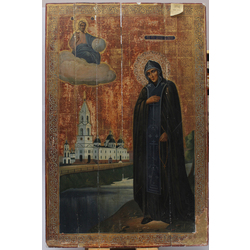 Деревянная икона Святой княгини Анны Кшинской