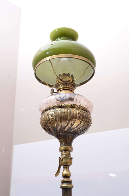 Kerosene floor lamp - rare