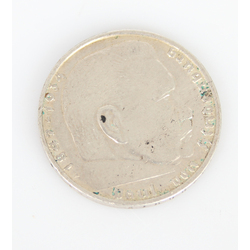 Монета 3 марки Третьего рейха 1939 г.