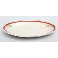 Porcelain serving plate Limedota