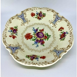 Schumann,Bavaria,Big salad bowl.Hand-painted.Ivory porcelain