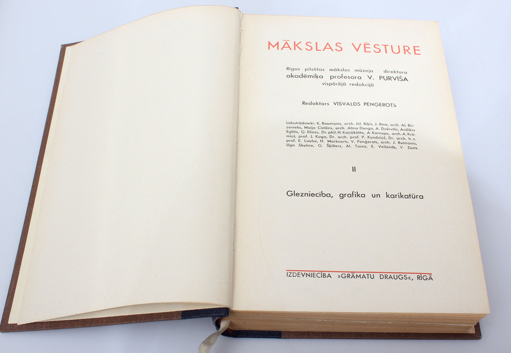 Volumes I, II, II of the book 