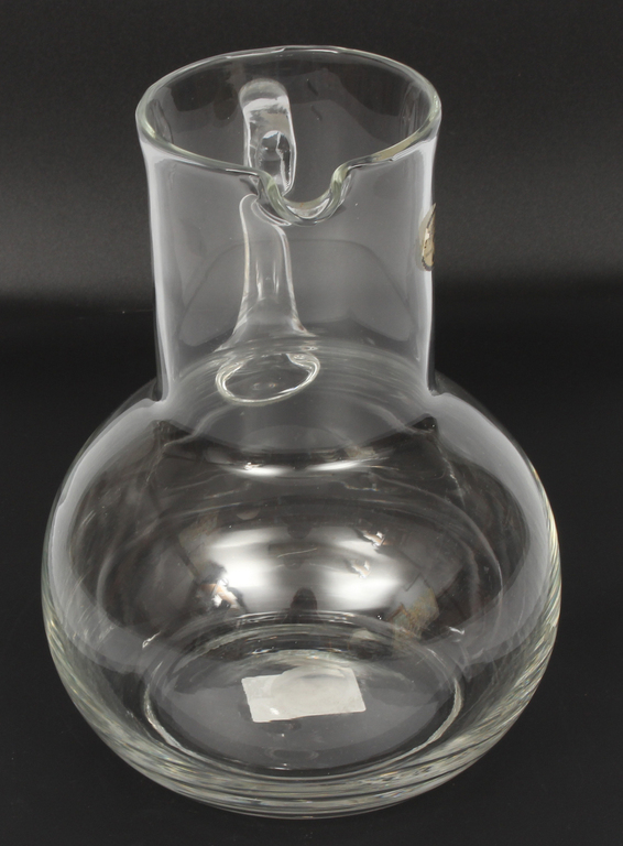 Glass pitcher