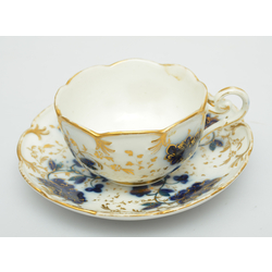 Kornilov Brothers porcelain cup and saucer