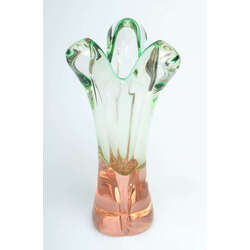 Livan colored glass vase