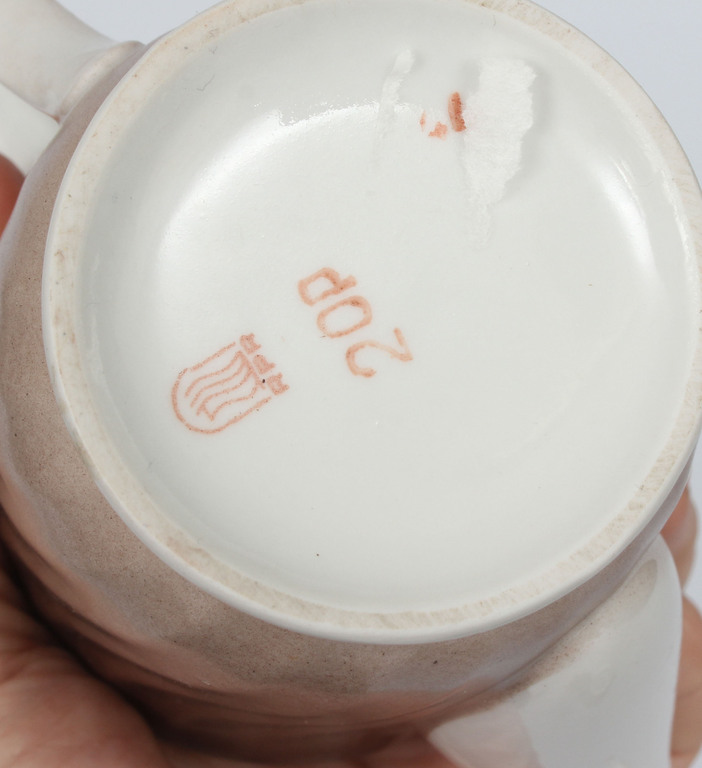 Riga porcelain factory service for 2 persons