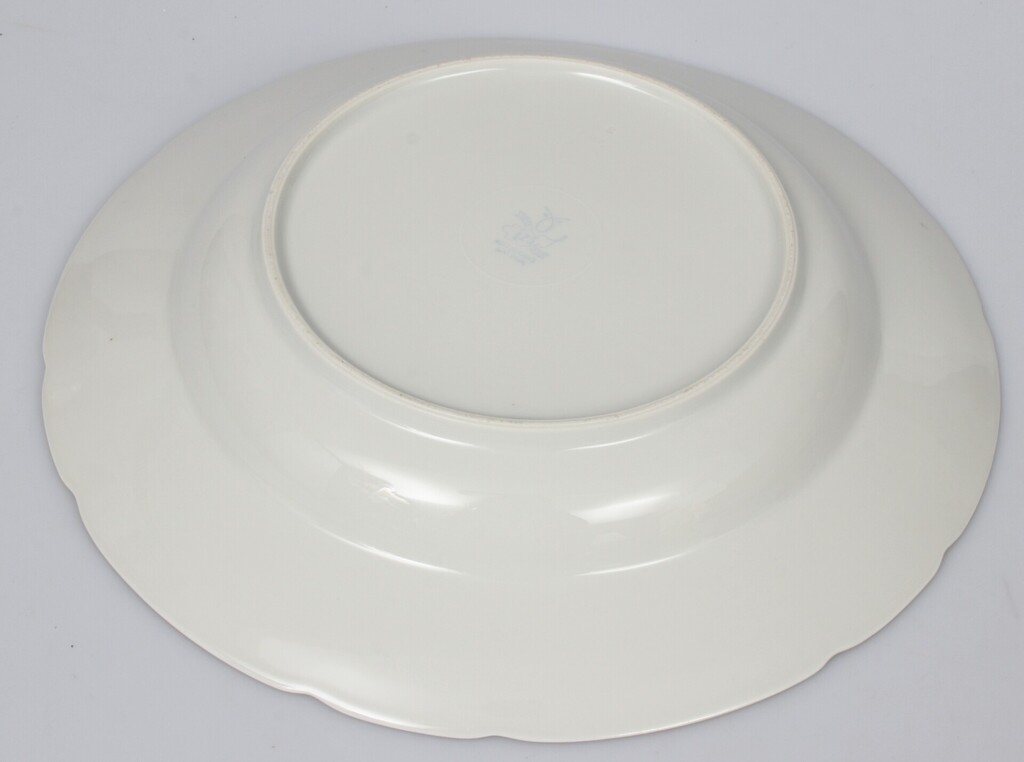 Суповые тарелки фарфоровые расписные (6 шт.)