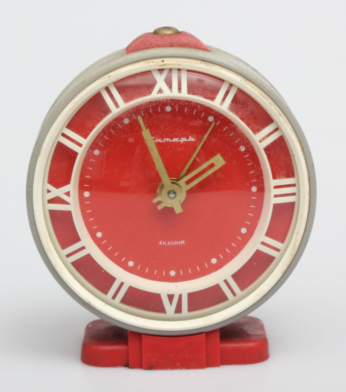 Desk clock/alarm clock Янтарь