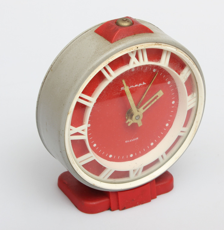 Desk clock/alarm clock Янтарь