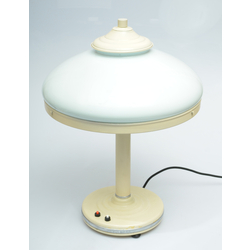 Vintage lamp with a glass dome