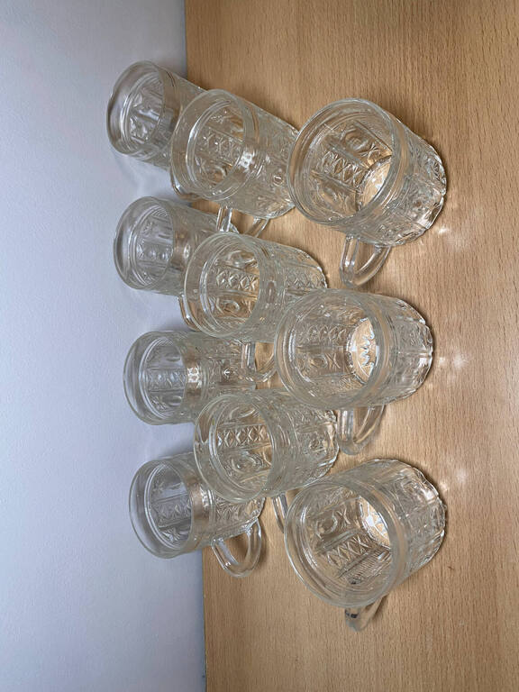 Набор из 11 стеклянных пивных кружек/стаканов