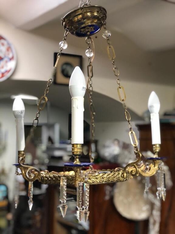 Biedermeier style chandelier