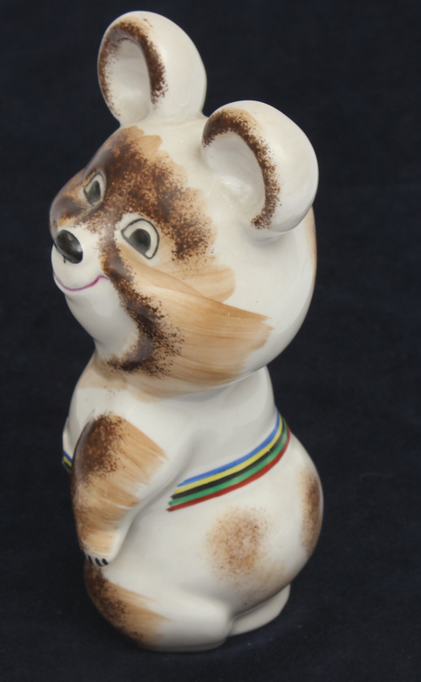 Porcelāna figūriņa ''Olimpiskais lācis''