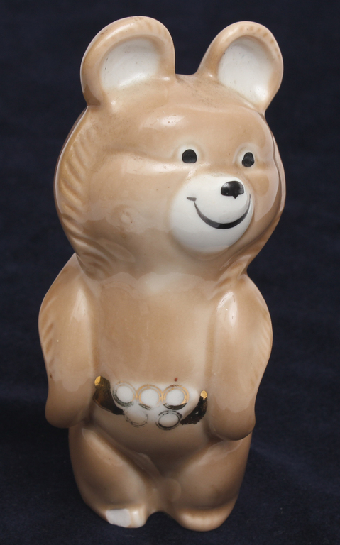Porcelāna figūriņa ''Olimpiskais lācis''