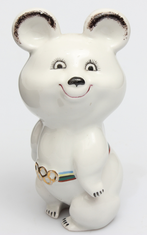 Porcelāna figūra ''Olimpiskais lācis ''