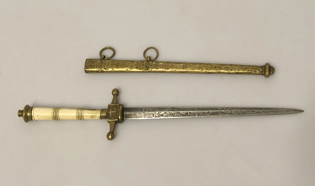 Dagger with scabbard