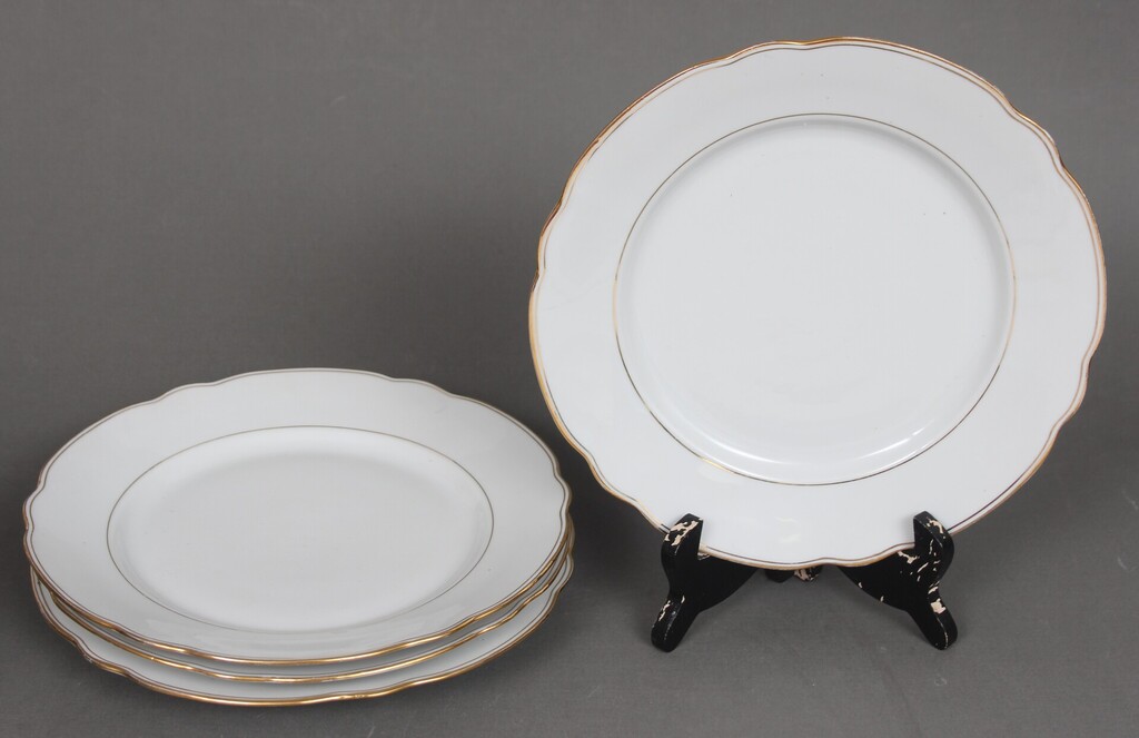 Jessen porcelain plates (4 pcs)