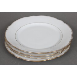 Jessen porcelain plates (4 pcs)
