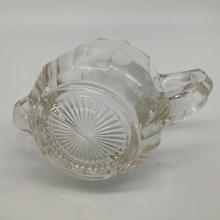 Glass utensil. Imperial Russia 1890, Maltsov's factories. From the collection.