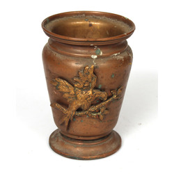 Caper vase with eagle