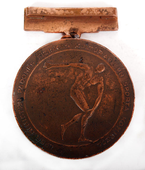 Medal-Latvian PSRS chempionship III